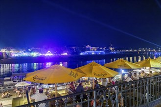 Canaletto the Dresden City Festival Party on the Terrassenufer