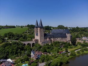 Rochlitz Castle with St. Peter's Church