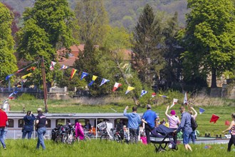 Steamship parade of the historic paddle steamers