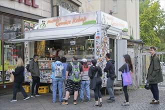 Mustafa's Gemüse Kebap, Mehringdamm, Kreuzberg, Berlin, Germany, Europe