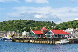 Oban Bay and Marina, Oban, Argyll and Bute, Scotland, UK