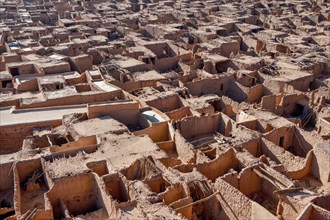 View over the old town of AlUla, Medina Province, Saudi Arabia, Arabian Peninsula, Asia