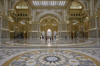 Qasr Al Watan, presidential palace, interior photo, Abu Dhabi City, emirate Abu Dhabi, United Arab