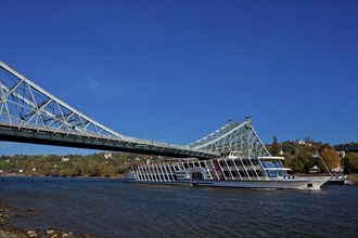 Elbe Bridge Blue Wonder