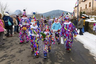 111th boatmen's carnival in Prossen