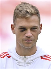 Joshua Kimmich FC Bayern Munich FCB (06) black eye, violets, Allianz Arena, Munich, Bavaria,