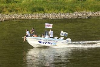 Elbe Taxi in Rathen