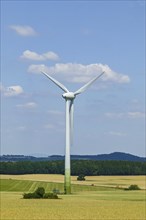 Wind turbine in Saxony