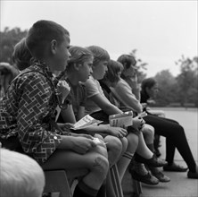 Children in the Ruhr area, here in the year 1966 in Leisure and Play, Germany, Europe