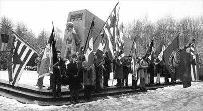 Nazi victims and resistance fighters from France and Germany against the Nazi regime commemorated