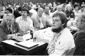 The Congress of the League of Anti-Fascists (VVN) on 25.05.1979 in the Westfalenhalle in Dortmund,