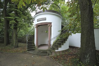 Goethe Temple Goethe Temple, Pavilion, Sachsenhausen, Main, Frankfurt, Hesse, Germany, Europe