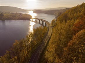 The Rauschenbach Dam is a dam in the Free State of Saxony. The dammed waters are the Flöha and the