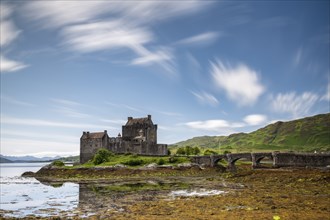 Castel Eilean Donan, Loch Duich, Western Highlands, near Isle of Skye, Scotland, United Kingdom,