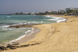 Hotels at Sunrise Beach, Protaras, Cyprus, Europe