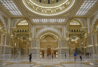 Qasr Al Watan, presidential palace, interior photo, Abu Dhabi City, emirate Abu Dhabi, United Arab