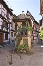 Taubenhaus building in Eguisheim, named favorite village of the French in 2013, Le Village Préféré,