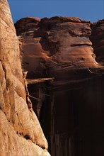 Rock formation in Chelly Canyon National Park, Arizona, USA, North America