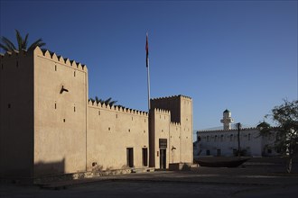 Historic residential castle of the Whalis in Taqah, southern Oman