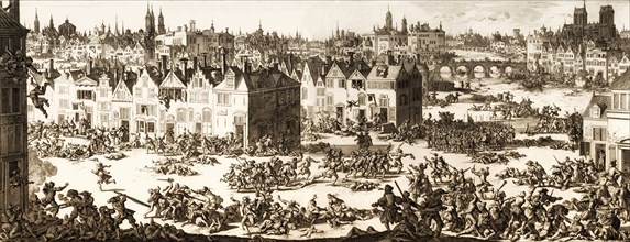 The St. Bartholomew's Day massacre, Paris, French Wars of Religion, 1572