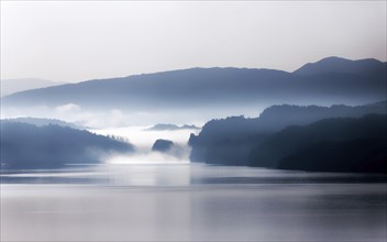 Panoramic view over the Norway coast near Stavanger