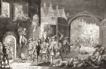 The St. Bartholomew's Day massacre, Paris, French Wars of Religion, 1572