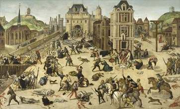 The St. Bartholomew's Day massacre, Paris, French Wars of Religion, 1572