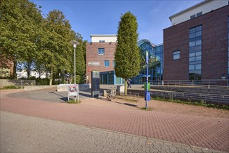 Job centre and shopping centre Shopping arcades in Bocholt, Münsterland, Borken district, North