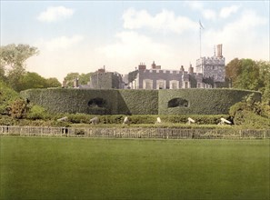 Walmer Castle in Kent, England, was built in 1539-1540 by Henry VIII as an artillery fortress to