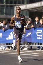 Asbel Rutto Kenya on Potsdamer Platz at the 50th BMW Berlin Marathon 2024 on 29 September 2024