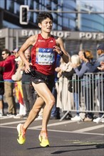 Yusuke Tamura Japan on Potsdamer Platz at the 50th BMW Berlin Marathon 2024 on 29 September 2024