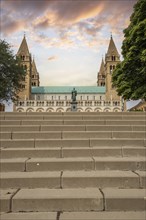 Basilica of a historic city centre of the five-church city. The Cathedral of St Peter and Paul in