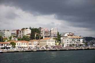 Bebek district on the Bosporus, Istanbul, Turkey, Asia