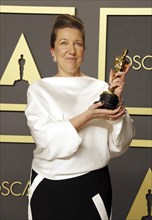 Jacqueline Durran at the 92nd Academy Awards, Press Room held at the Dolby Theatre in Hollywood,