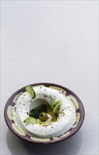 Labneh fresh lebanese middle eastern cream cheese dip snack food dip