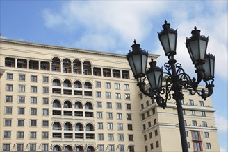 The building of the Moskva hotel in Moscow