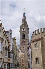 The parish church of St. Michael in Brixen in South Tyrol, Italy, Europe