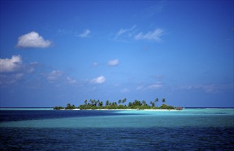 Palm Island, Maldives, Indian Ocean, Meemu Atoll, Asia