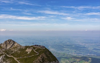 Panoramic view of Mount Pilatus in Switzerland