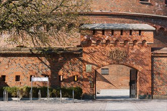 Kaliningrad Regional Amber Museum, Don Tower, Rossgarten Tor, Kaliningrad, Russia, 13 April 2019,