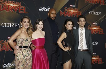 Chloe Bennet, Elizabeth Henstridge, Henry Simmons, Ming-Na Wen and Jeff Ward at the World premiere