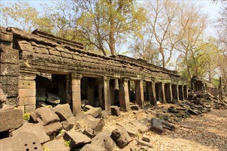 The temple complex of Banteay Chhmar in Cambodia