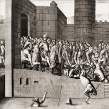 Entry of King Henry IV into Paris on March 22, 1594