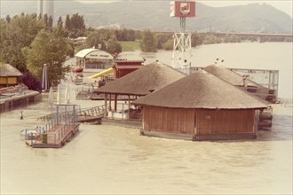 Vienna, Danube floods, September 2004