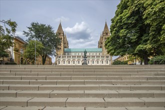 Basilica of a historic city centre of the five-church city. The Cathedral of St Peter and Paul in