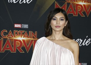 Gemma Chan at the World premiere of 'Captain Marvel' held at the El Capitan Theater in Hollywood,