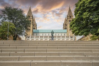 Basilica of a historic city centre of the five-church city. The Cathedral of St Peter and Paul in