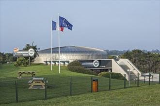 Cinéma circulaire Arromanches 360 Circular Theater about Second World War Two D-Day, Normandy,