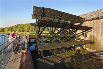 The ship mill on the Mulde near Höfgen