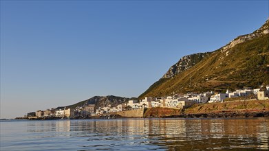 Morning light, Marettimo village, Marettimo, Egadi Islands, Sicily, Italy, Europe